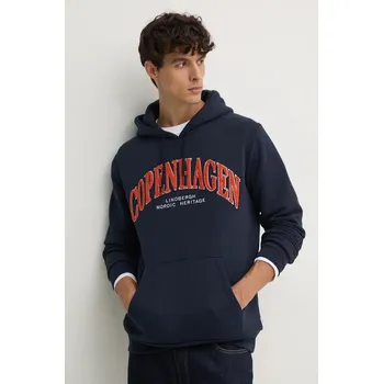 Pánská mikina Mikina Lindbergh 30.705170.NAVY námořnická modř 59X, vel. S