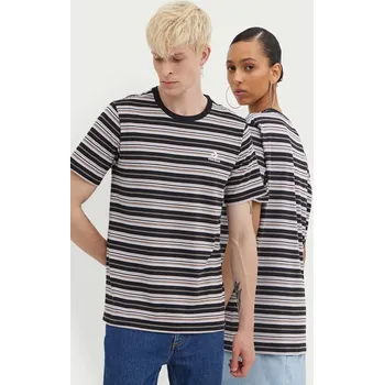 Bavlněné tričko Converse 10027159.A01 černá 99X, vel. L