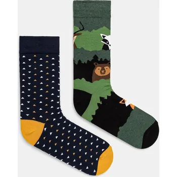 Pánské ponožky Bavlněné ponožky Medicine 2-pack více barev RW24.LGMB24 vícebarevná MLA, vel. 39/42