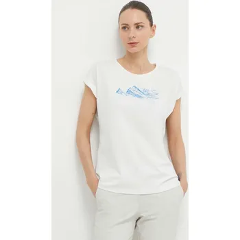 Pánské tričko Sportovní tričko Mammut Mountain bílá barva 1017.04113 00X, vel. M