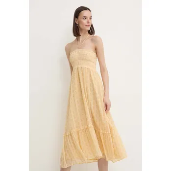 Dámské šaty Šaty Pepe Jeans MADISON PL901141 žlutá 10X, vel. L