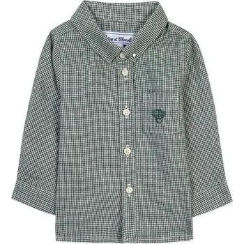 Dětská bavlněná košilka Tartine et Chocolat TZ12131.67.74 zelená 96X, vel. 67