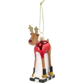 Vánoční ozdoba Ozdoba na vánoční stromeček Medusa-Copenhagen Rudolf 27563 vícebarevná MLC