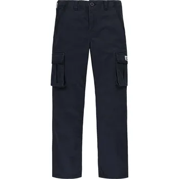 Chlapecké kalhoty Dětské kalhoty Levi's TRADITIONAL CARGO černá barva, hladké, 8EL211 99X, vel. 98