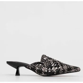 Dámské pantofle Pantofle Answear.LAB dámské, černá barva, na podpatku m1530.fh 99X, EUR 38