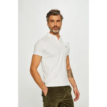 Polo tričko Polo Ralph Lauren "710685514001" bílá 00X, vel. XXL