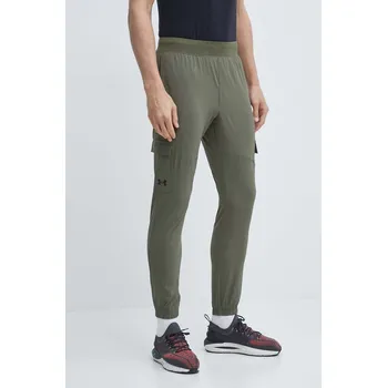 Dámské kalhoty Tréninkové kalhoty Under Armour 1380358 zelená 87X, vel. XL