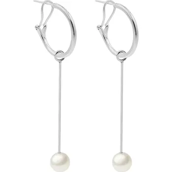 Náušnice Postříbřené náušnice Lilou A03/MARKET/ANS/41 stříbrná SLV, vel. ONE SIZE