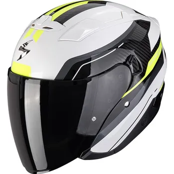 Motodoplněk SCORPION přilba EXO-230 Hipe white/black/neon yellow - M