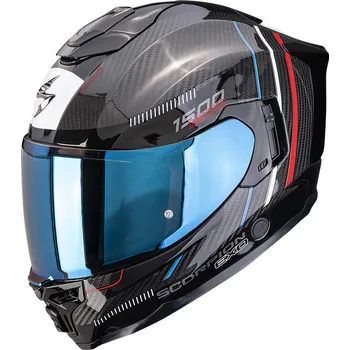 Motodoplněk SCORPION přilba EXO-1500 CARBON AIR Zity black/red/blue - 3XL