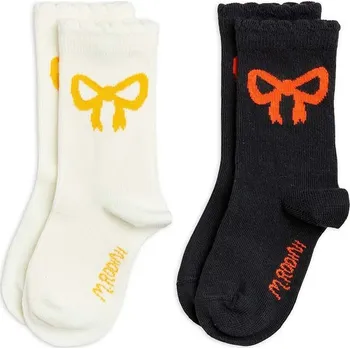 Pánské ponožky Dětské ponožky Mini Rodini 2-pack 2466010900 černá 99X, vel. 10/12