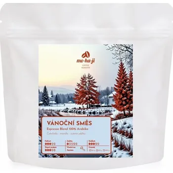 Mohaji Káva Vánoční směs Způsob přípravy: Mletá Mokka +15Kč, Velikost balení: 280 g