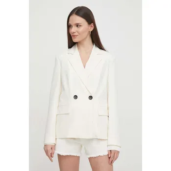 Dámské sako Sako Sisley 2KVXLW01R béžová 01X, vel. 42