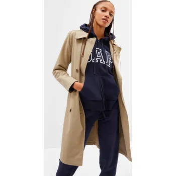 Dámská móda GAP Dámské Mikina na zip s logem GAP Modrá XXL (2437330)