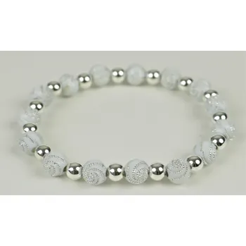 Náušnice UNI Náramek pružný vzor 05