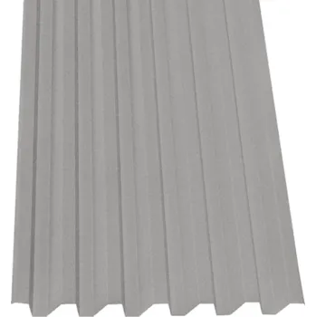 Střešní krytina SATJAM Plech trapézový SAT40 N střešní PE25 tl. 0,5 mm RAL 9006 stříbrný