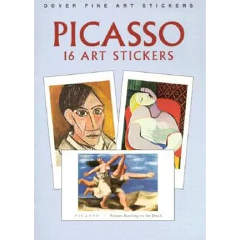Umění Picasso: 16 Art Stickers – Pablo Picasso (EN)