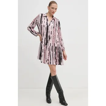 Dámské šaty Šaty Sandro Ferrone SFS32YBEMATTIA růžová 03X, vel. 36