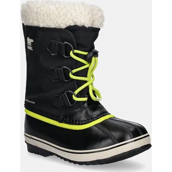 Dívčí sněhule Dětské sněhule Sorel CHILDRENS YOOT PAC černá barva, 2114111 99A, EUR 38