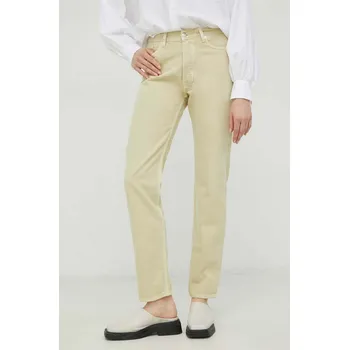 Bavlněné džíny Samsoe Samsoe Susan F23100180 zelená 07X, vel. 25