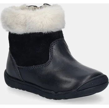 Dívčí zimní obuv Dětské zimní boty Geox MACCHIA tmavomodrá barva, B464PC.08522 B464PC.08522. 59X, EUR 19