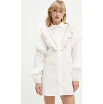 Dámské šaty Bavlněné šaty Never Fully Dressed Austin Mini NFDDR1436 bílá 00X, vel. L