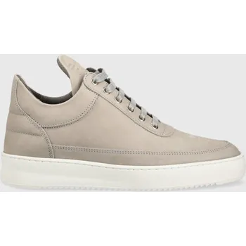 Pánské tenisky Semišové tenisky Filling Pieces Low Top Ripple Nubuck béžová barva, 25122842003 01A, EUR 36