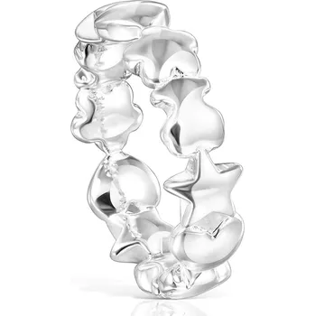 Prsten Stříbrný prsten Tous 10 Mini Icons 1003930110 stříbrná SLV, vel. 10