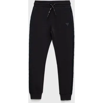 Dětské tepláky Guess tmavomodrá barva, hladké J2YQ24.FL03S 59X, vel. 105-112