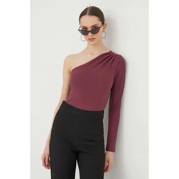 Body Body Abercrombie & Fitch dámské, fialová barva KI140.3569.500 44X, vel. XXS