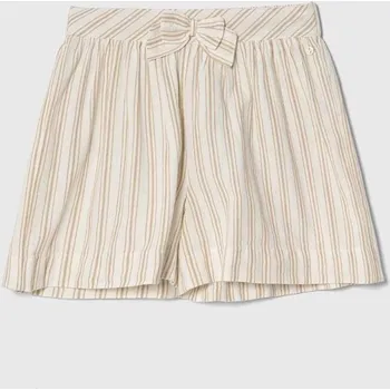 Dětské bavlněné šortky zippy béžová barva, vzorované 3105916001 01X, vel. 103