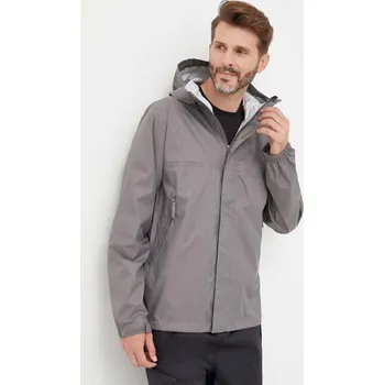 Nepromokavá bunda Helly Hansen Loke pánská, šedá barva, 62252-402 90X, vel. S