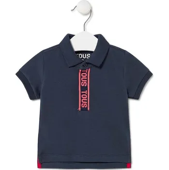 Chlapecké tričko Dětské polo tričko Tous zelená barva, s potiskem Casual.2020 96X, vel. 63-68