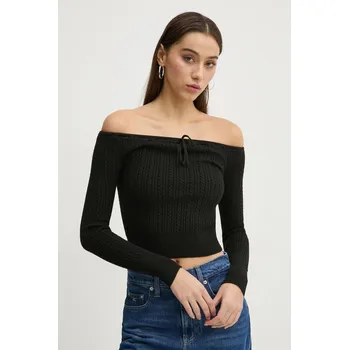 Dámský svetr Svetr Hollister Co. KI350.4258.900 černá 99X, vel. L