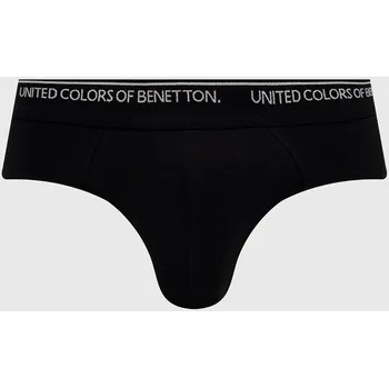 Slipy Spodní prádlo United Colors of Benetton 3OP82S18N.100 černá 99X, vel. XL