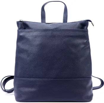 Městský batoh Dámský kožený batoh Luka 24-032 V2 modrý