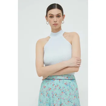 Top Guess dámský, s pologolfem W2BR66.Z2YK2 modrá 50X, vel. L