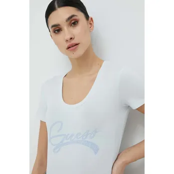 Tričko Guess W3RI14.J1314 modrá 50X, vel. M