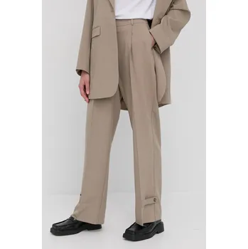 Dámské kalhoty Kalhoty Herskind Logan 4208519 béžová 80X, vel. 32