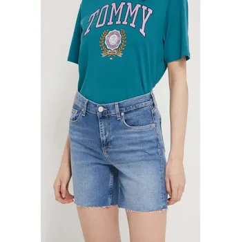 Pánské oblečení Džínové šortky Tommy Jeans DW0DW18328 modrá 55J, vel. 29