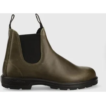 Pánské tenisky Kožené kotníkové boty Blundstone 2052 2052.DRK.GREEN.M zelená 91X, EUR 46