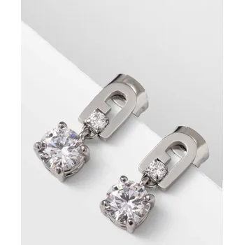 Náušnice Náušnice Furla FJ1003ETU stříbrná SLV, vel. ONE SIZE