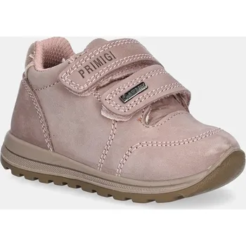 Dívčí tenisky Dětské semišové sneakers boty Primigi růžová barva, PTIGT 68556 6855633.20.24 30X, EUR 23