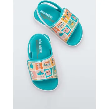 Dívčí sandály Dětské sandály Melissa tyrkysová barva M.33832 66X, EUR 27