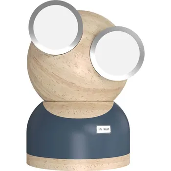 Noční světlo Noční LED lampička Design Nest Mr Watt Goggle KB692MRWATTWOODGREY vícebarevná MLC