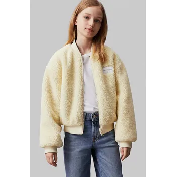 Chlapecká bunda Dětská oboustranná bunda Calvin Klein Jeans IG0IG02588.9BYH.128.176 černá 99X, vel. 140