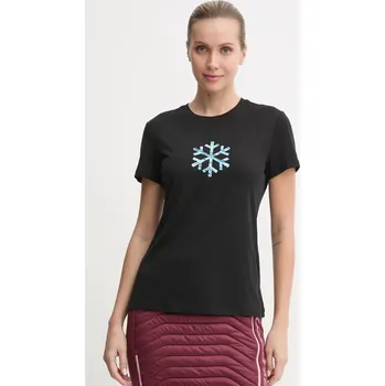 Sportovní tričko Icebreaker Icebreaker X Protect Our Winters černá barva, IB0A57470011 99X, vel. L