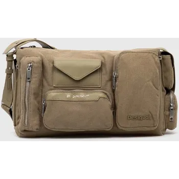 Kabelka Kabelka Desigual POCKETMAS VARADERO MAX zelená barva, 24SAXA03 78X, vel. ONE SIZE