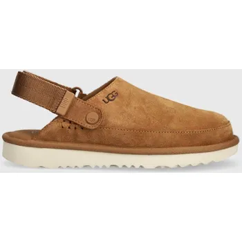 Dámská móda Dětské semišové papuče UGG GOLDENSTAR CLOG 1159770K hnědá 82X, EUR 36