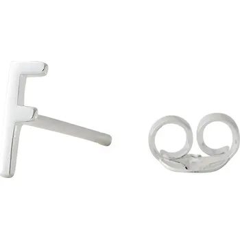 Náušnice Stříbrná náušnice Design Letters 90401000F stříbrná SLV, vel. ONE SIZE